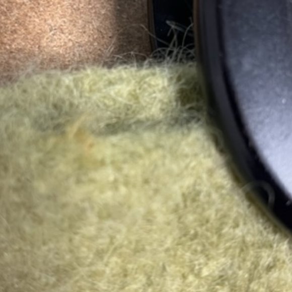 Wool Green w/Birds Double Wooden Handle Handbag Purse Hnadmade - Picture 11 of 13